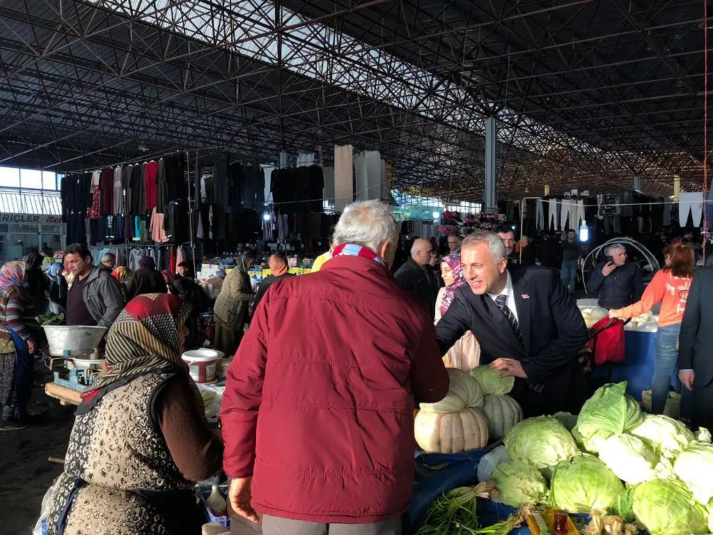 Haber: Hendek Esnafından Babaoğluna yoğun ilgi - Galeri-2