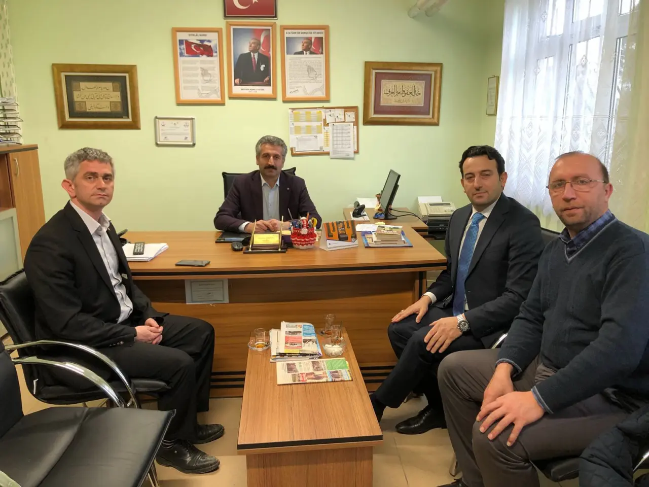 Haber: SİMDER Başkanı Hendek’i Ziyaret Etti - Galeri-1