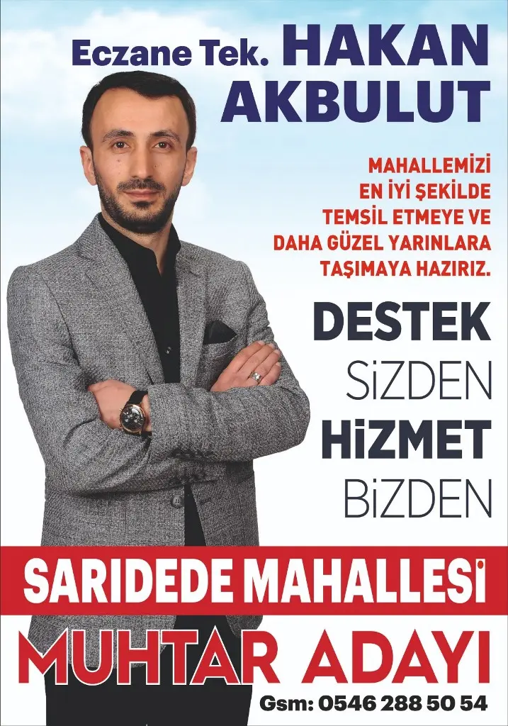 Haber: Akbulut, Sarıdede Mahallesi İçin Adayım Dedi - Öne Çıkan