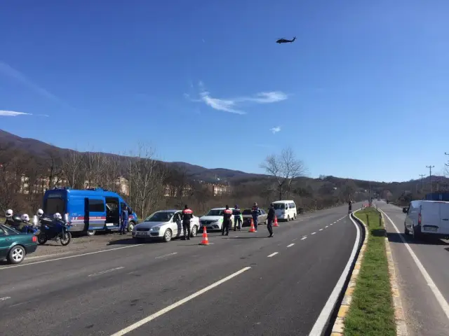 Jandarmanın Trafik Denetimleri Devam Ediyor