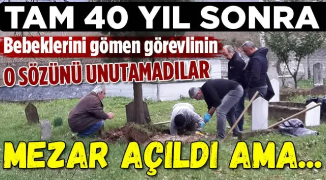 Kırk Yıl Sonra Mezarı Açıldı