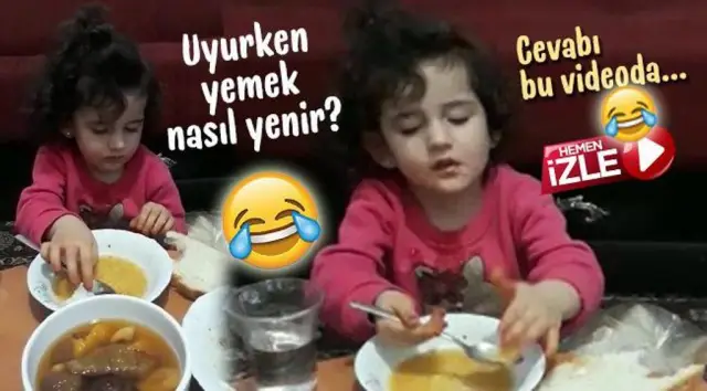 Uyurken Yemek Nasıl Yenir?