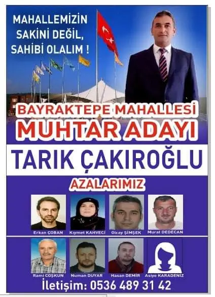 Haber: Çakıroğlu Muhtar Adayı Olduğunu Açıkladı - Öne Çıkan