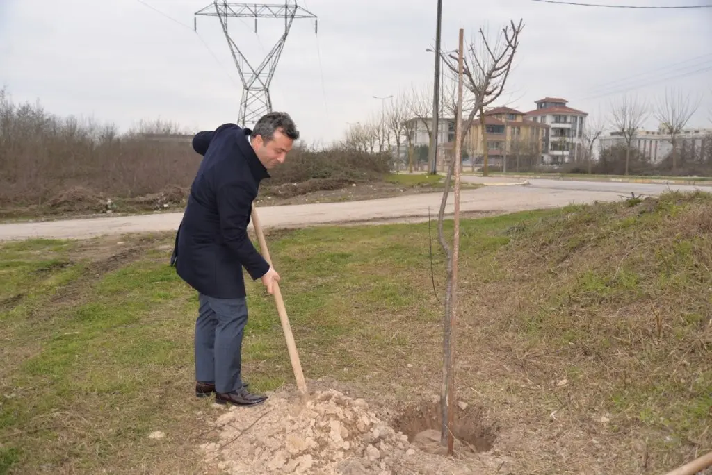 Haber: Belediye Meclisi Fidan Dikti - Galeri-10