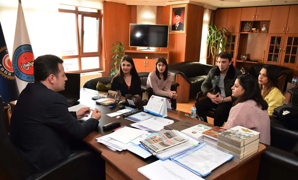 Haber: Sakarya Üniversitesi Öğrencileri Türkiye Sağlık İşçileri Sendikasına Ziyaret Etti - Galeri-3