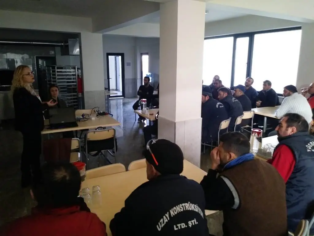 Haber: UZAY KONSTRÜKSİYON’DA  ÇEVRE SAĞLIĞI EĞİTİMİ - Galeri-1