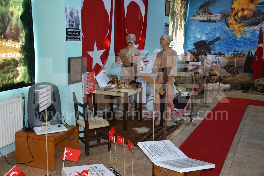 Haber: Noksel İlkokulu Çanakkale’yi Yaşatıyor - Galeri-1
