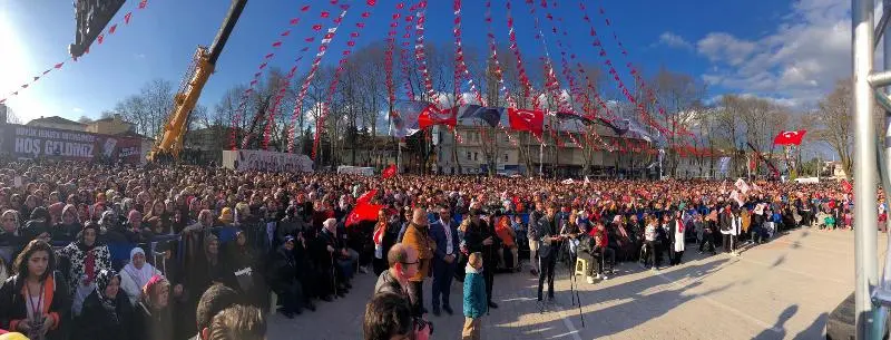 Haber: ON BİNLER BABAOĞLU İÇİN MEYDANI DOLDURDU - Galeri-13