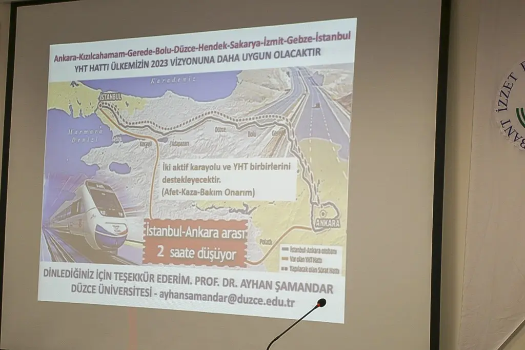 Haber: Hızlı Tren Hattı Önerisi - Öne Çıkan