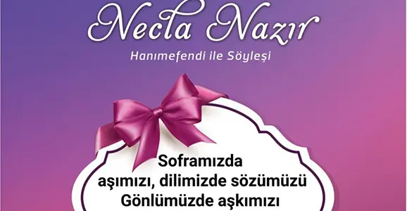 Haber: Söyleşi Programına Davet - Öne Çıkan