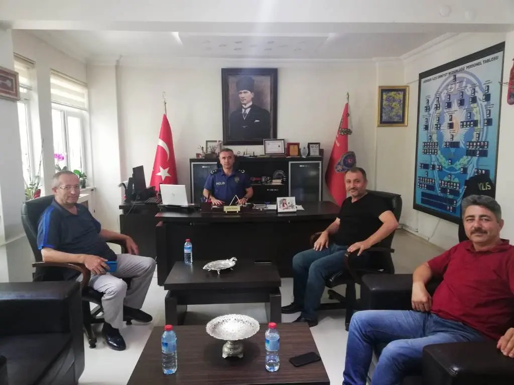 Haber: Müteşebbisler Derneğinden Emniyet Müdürüne Ziyaret - Galeri-1