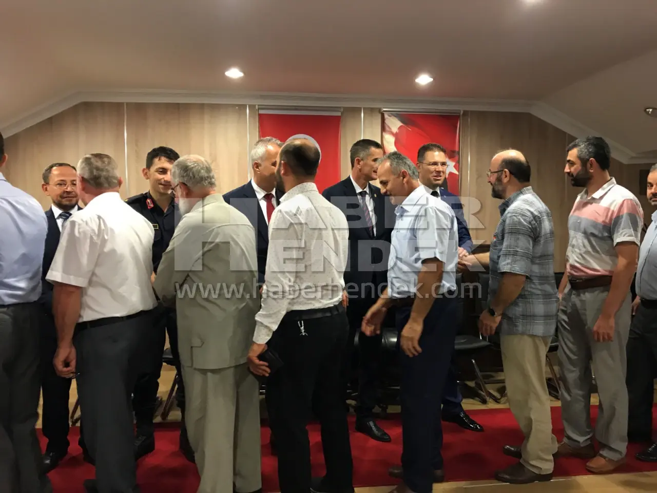 Haber: Hendek Protokolü Bayramlaştı - Galeri-3