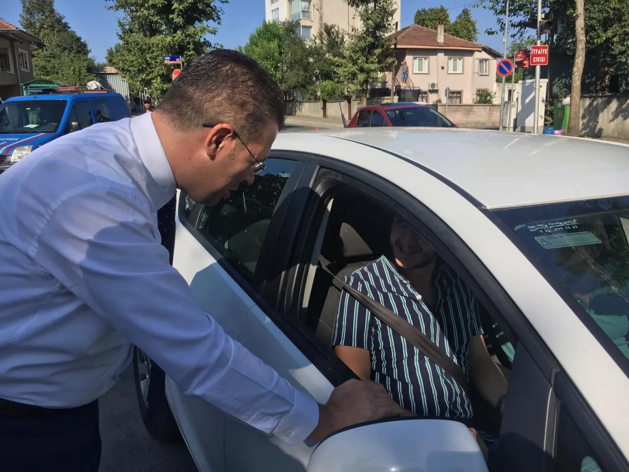 Haber: Kaymakam Trafik Uygulamalarına Katıldı - Galeri-2