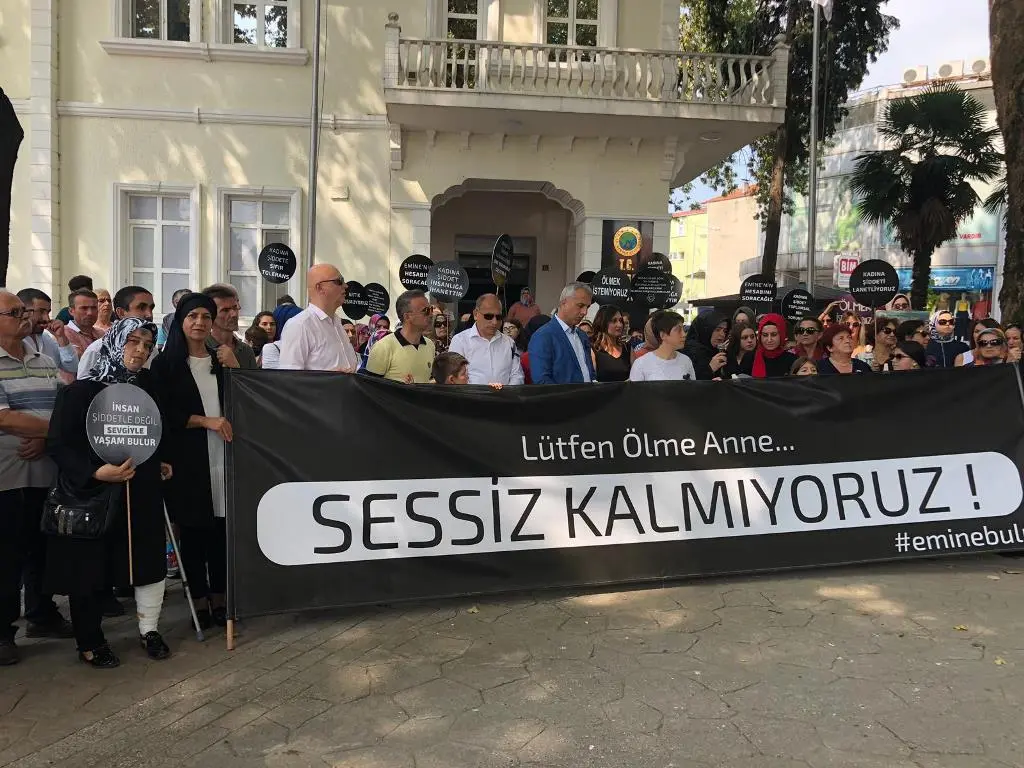 Haber: Hendek'te Sessiz Yürüyüş - Galeri-4