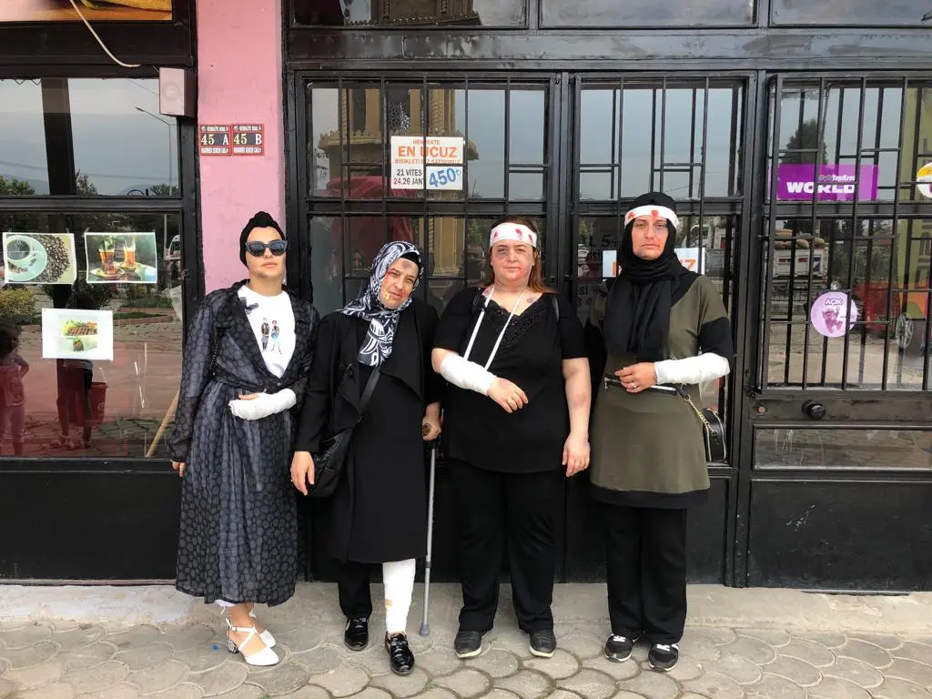 Haber: Hendek'te Sessiz Yürüyüş - Galeri-5