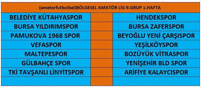 Haber: Hendekspor’un Rakipleri Belli Old - Galeri-1