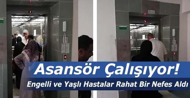 Haber: Asansör Krizi Sona Erdi - Öne Çıkan
