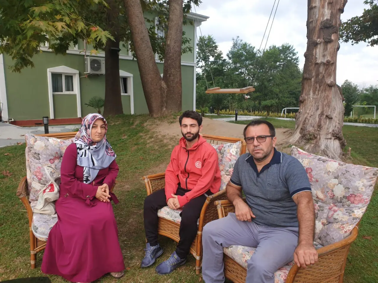 Haber: Ailelerden Milli Kampta Olan Sporcularımıza moral ziyareti  - Galeri-1
