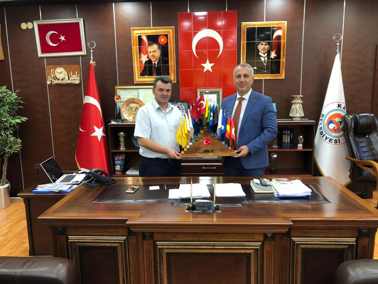 Haber: Babaoğlu'ndan Başkanlara Ziyaret - Galeri-2