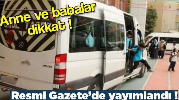 Haber: Servis Araçlarında Yaş Sınırı Uzatıldı - Öne Çıkan