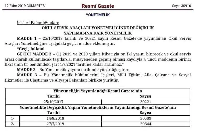 Haber: Servis Araçlarında Yaş Sınırı Uzatıldı - Galeri-1