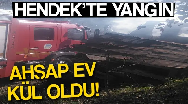 Haber: Ahşap Ev Tamamen Yandı - Öne Çıkan