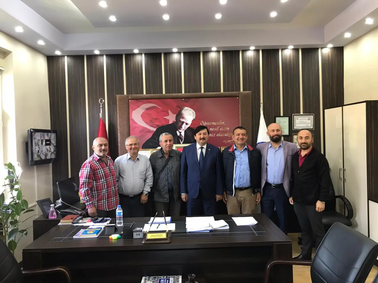 Haber: Hendek’li Gazeteciler Ziyaretlerini Sürdürüyor - Galeri-2