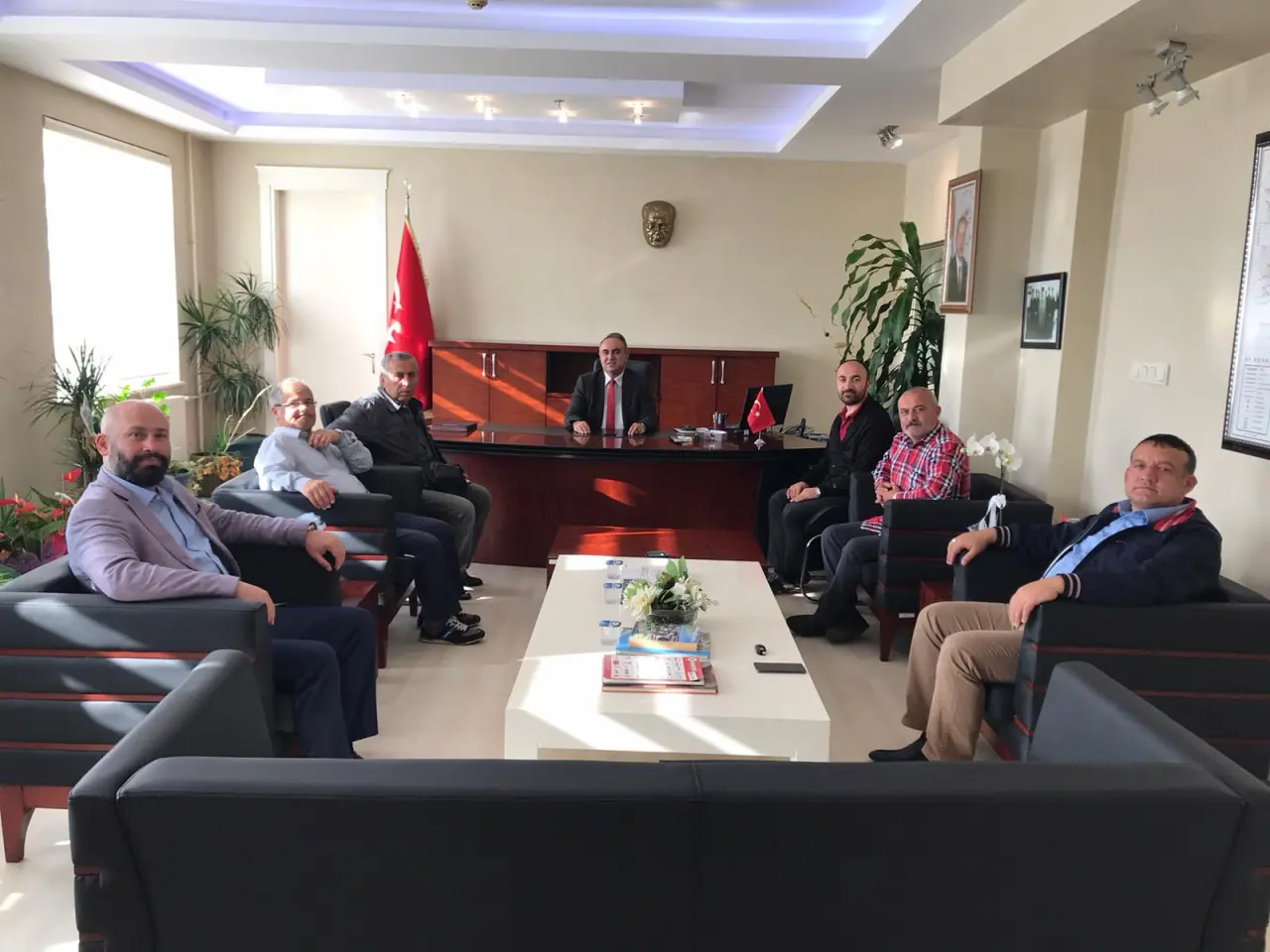 Haber: Hendek’li Gazeteciler Ziyaretlerini Sürdürüyor - Galeri-1