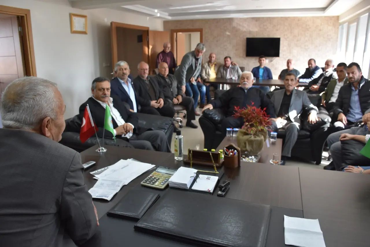 Haber: Muhtarlardan Ziraat Odasına Hayırlı Olsun Ziyareti - Öne Çıkan