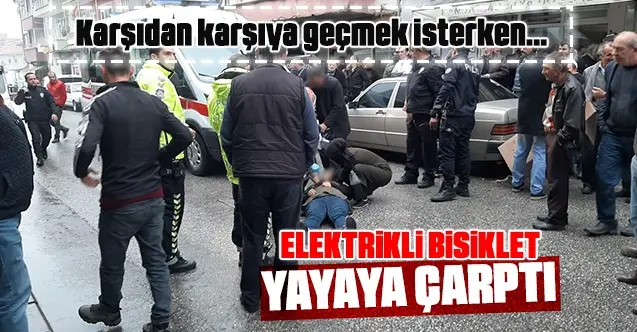 Haber: Elektrikli Bisiklet Çarptı Yaralandı - Öne Çıkan