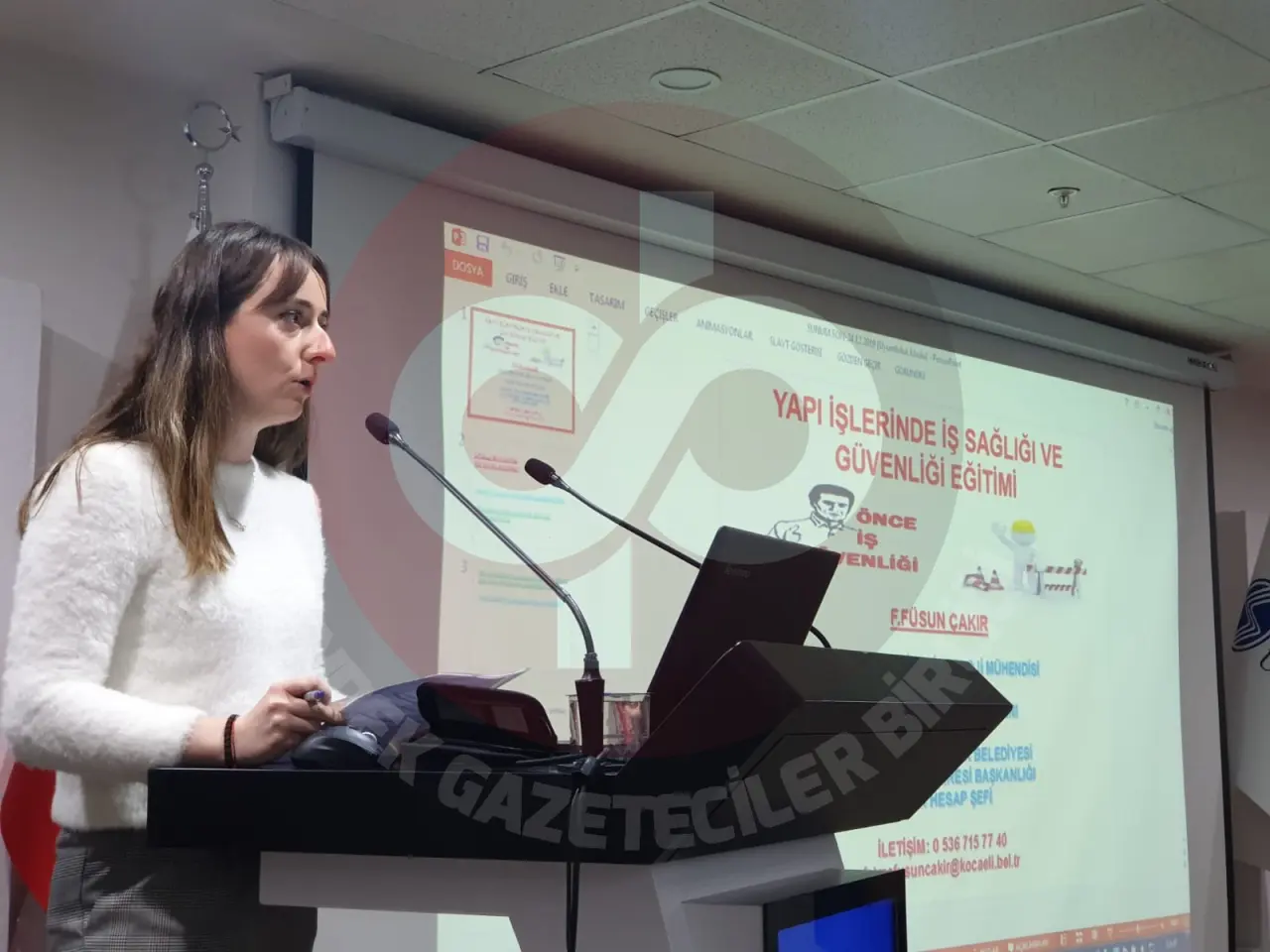 Haber: Hendek MYO’da İş Sağlığı Ve Güvenliği Konferansı - Galeri-6