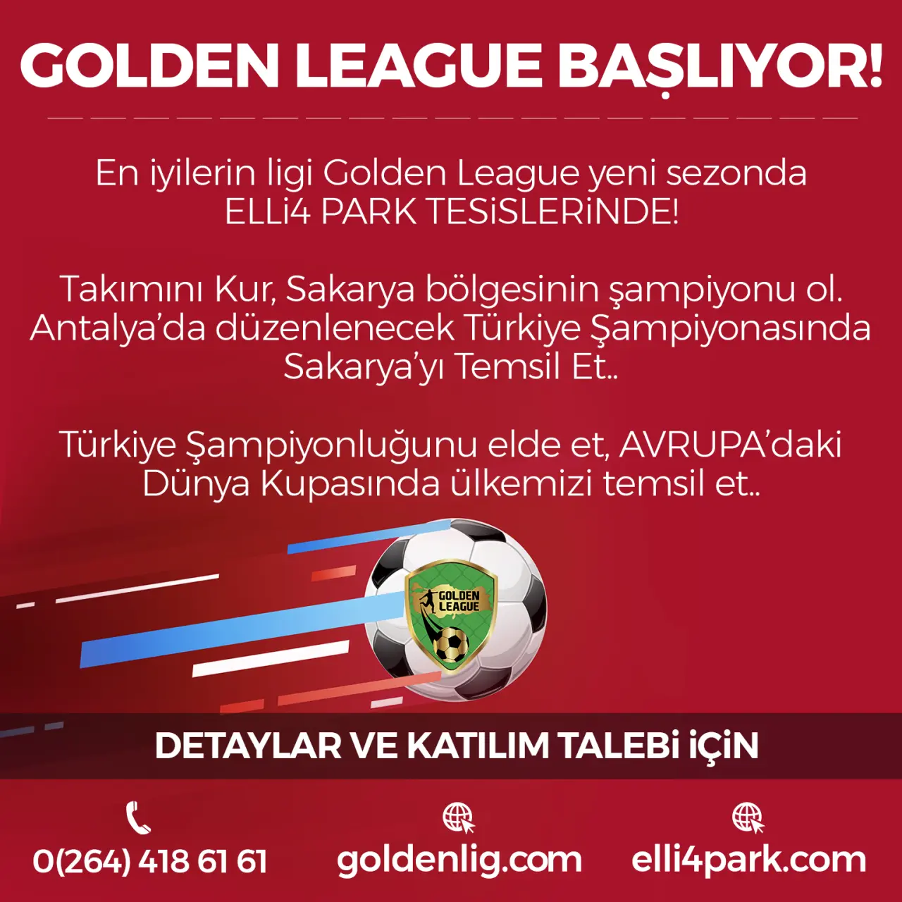 Haber: En İyilerin Ligi Golden League ELLi4 PARK'TA - Galeri-1