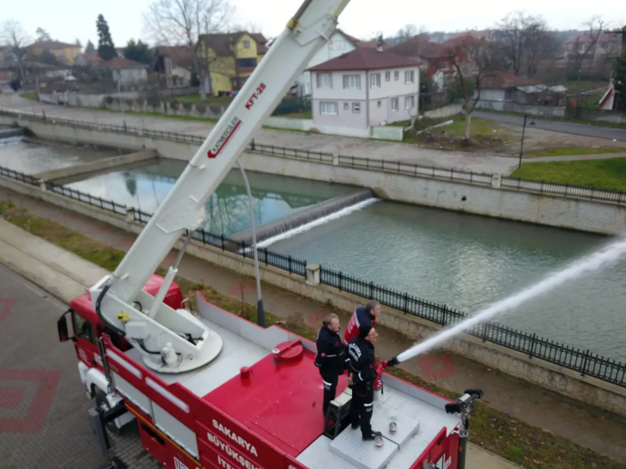 Haber: İtfaiyeden Drone’lu Yangın Müdahalesi Eğitimi - Galeri-3