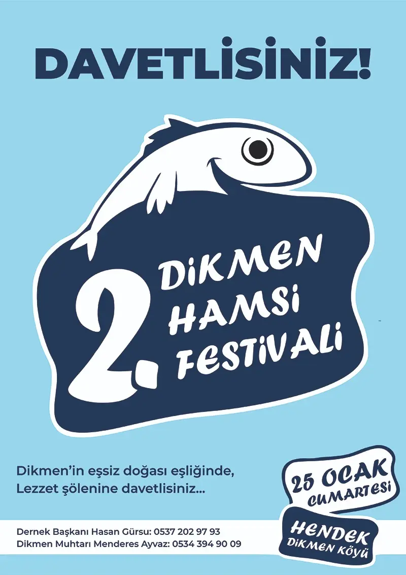 Haber: Zirvede Hamsi Festivaline Davet - Öne Çıkan
