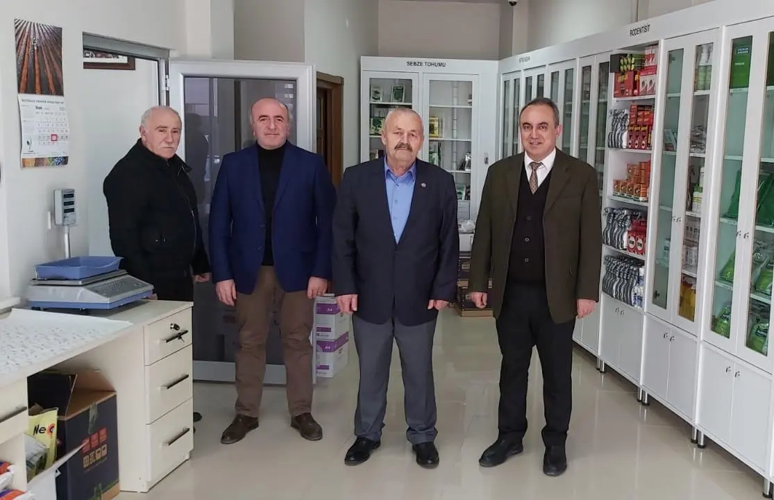 Haber: Kaymakam Ziraat Odası Başkanını Ziyaret Etti - Galeri-1