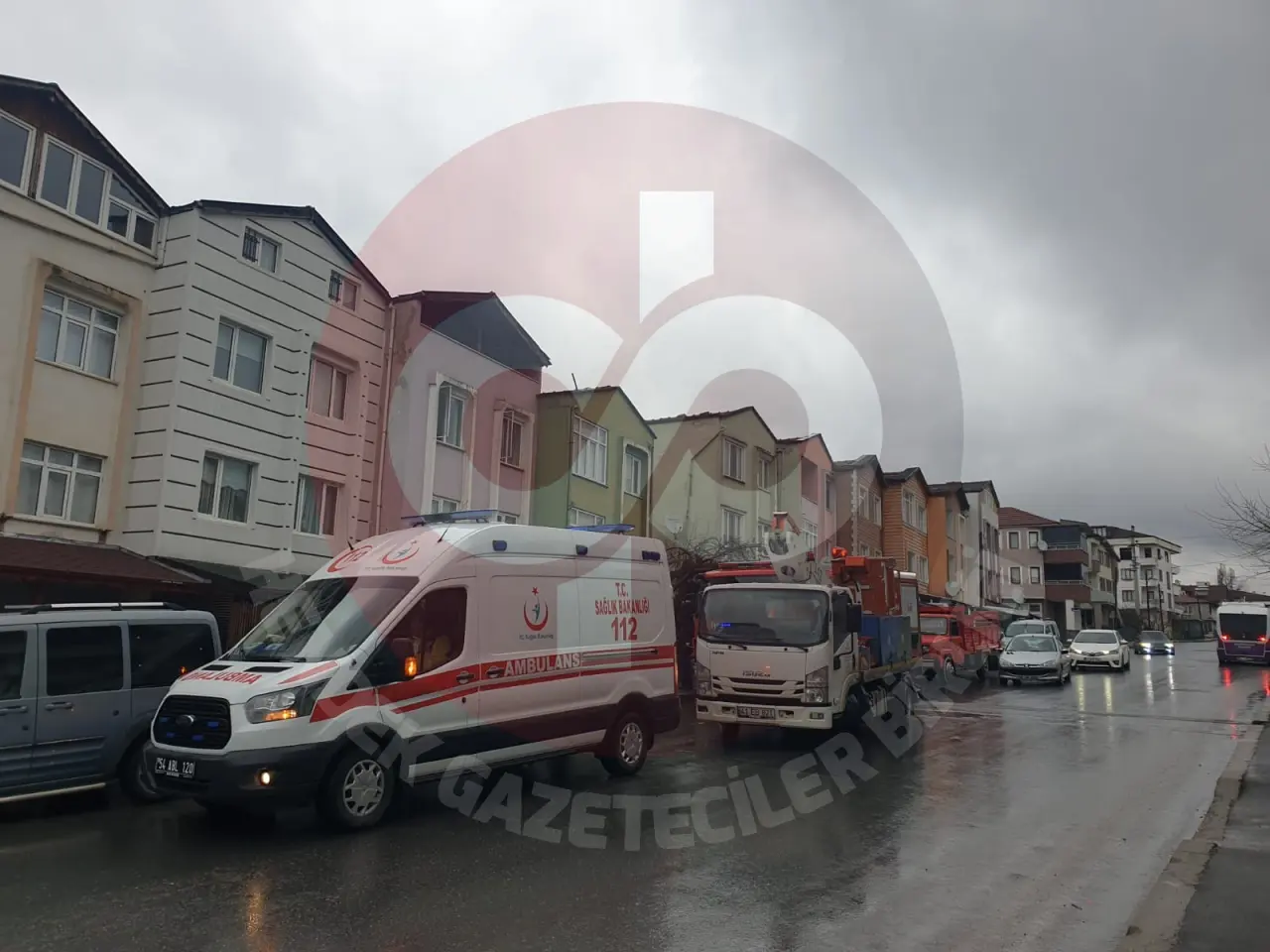 Haber: Yangın Paniğe Neden Oldu - Galeri-1