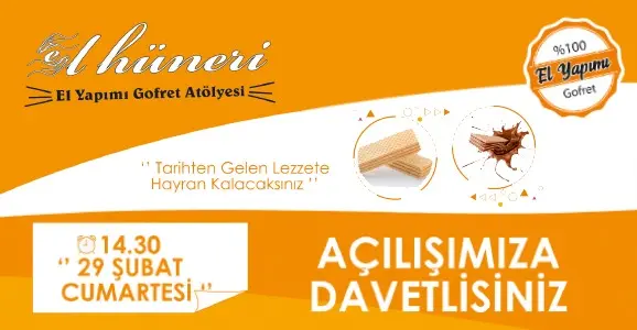 Haber: Açılışa Davet - Öne Çıkan