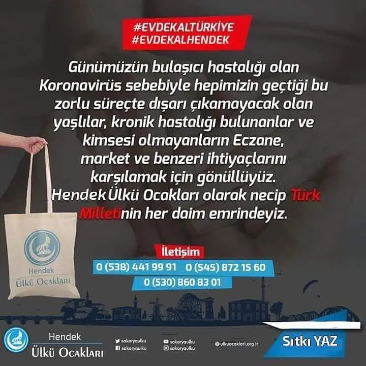 Haber: Hendek Ülkü Ocakları Yaşlı Vatandaşların Hizmetinde - Öne Çıkan