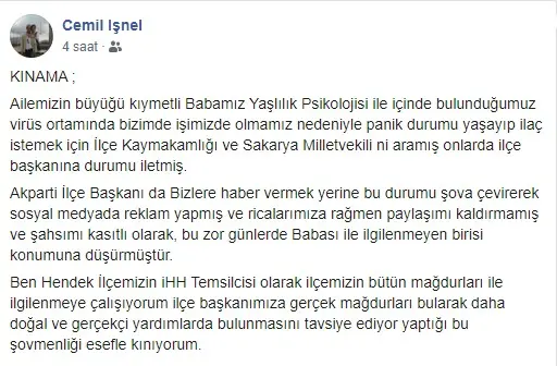 Haber: Meclis Üyesinden İlçe Başkanına Kınama - Galeri-1