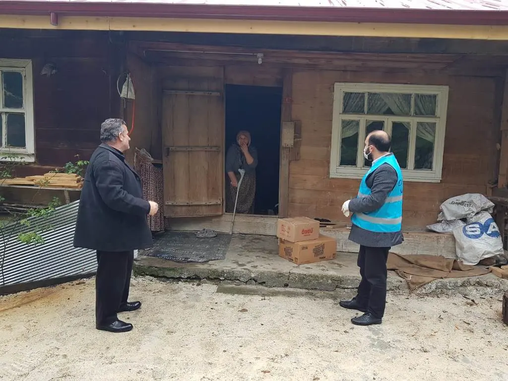 Haber: Hendek Müftülüğü görevlileri sahada - Galeri-1