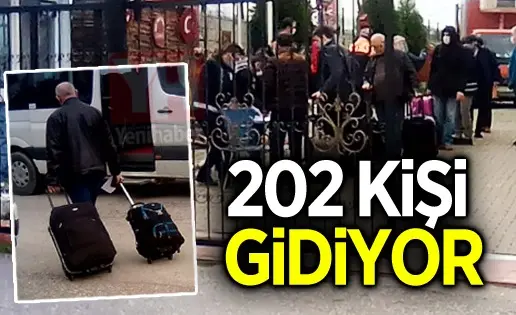 Haber: Özbekistan'dan gelmişlerdi... 202 kişi gidiyor - Öne Çıkan