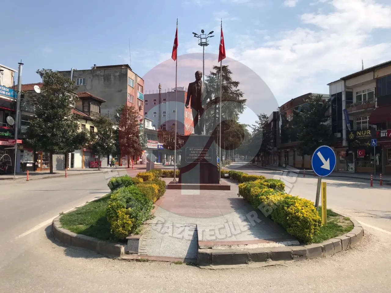 Haber: Hendek'te Cadde Ve Sokaklarda Sessizlik Hakim - Galeri-1