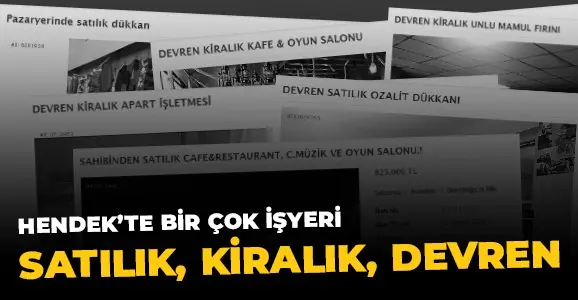 Haber: Hendek'te Esnafa Koronavirüs Darbe Vurdu - Öne Çıkan