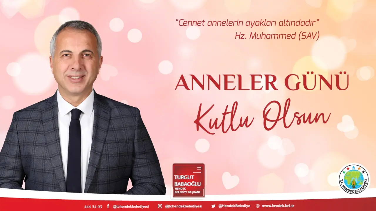 Haber: Babaoğlu’ndan Anneler Günü Mesajı - Öne Çıkan