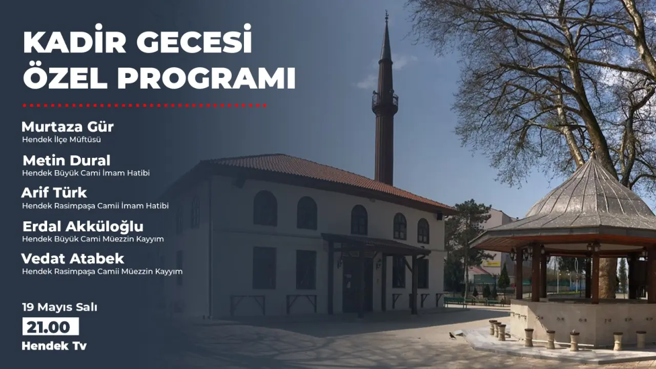 Haber: Kadir Gecesi Özel Programı - Öne Çıkan