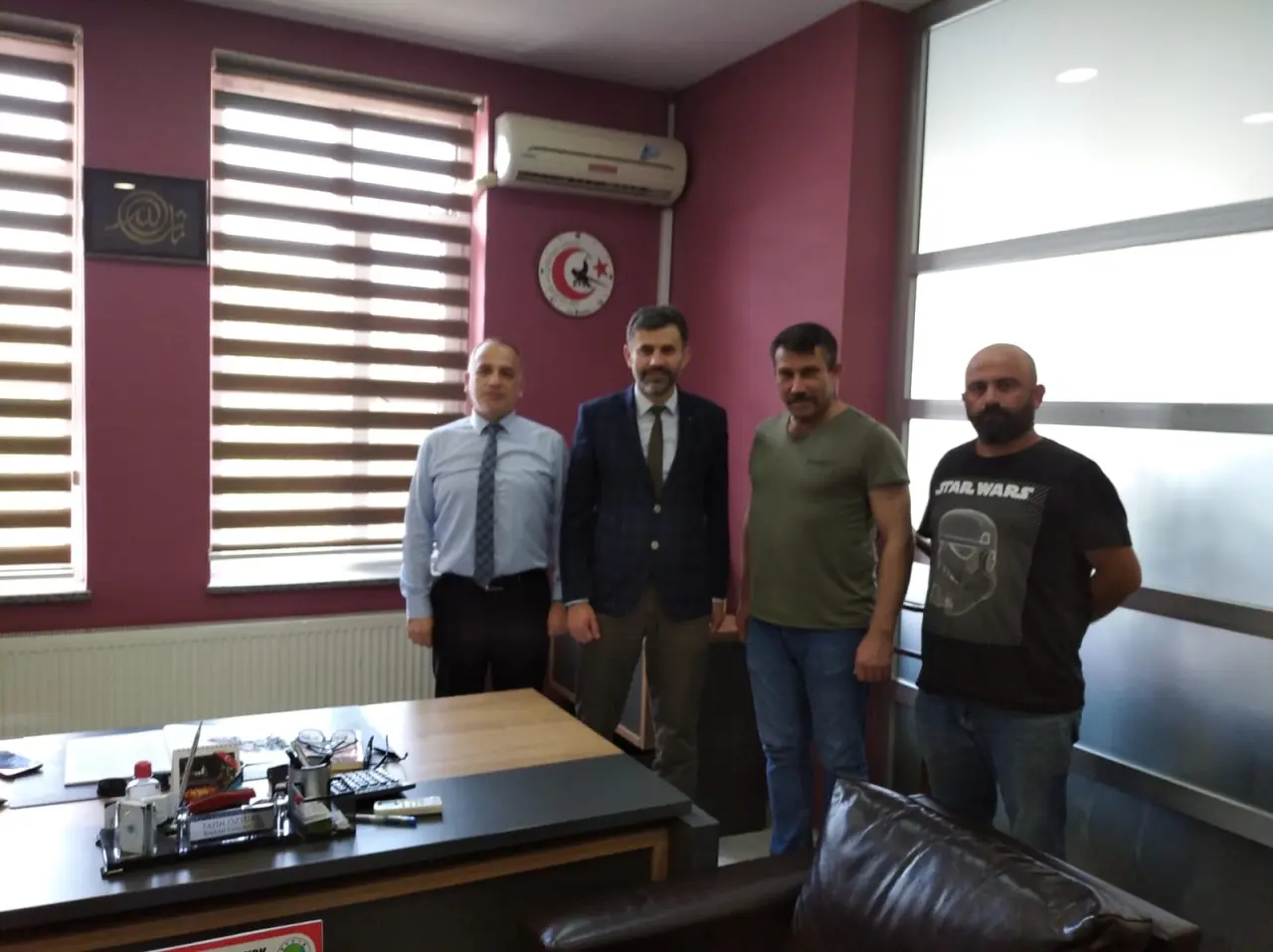 Haber: Hendek Ülkü Ocakları Başkanından Martin’e Hayırlı Olsun Ziyareti - Galeri-1