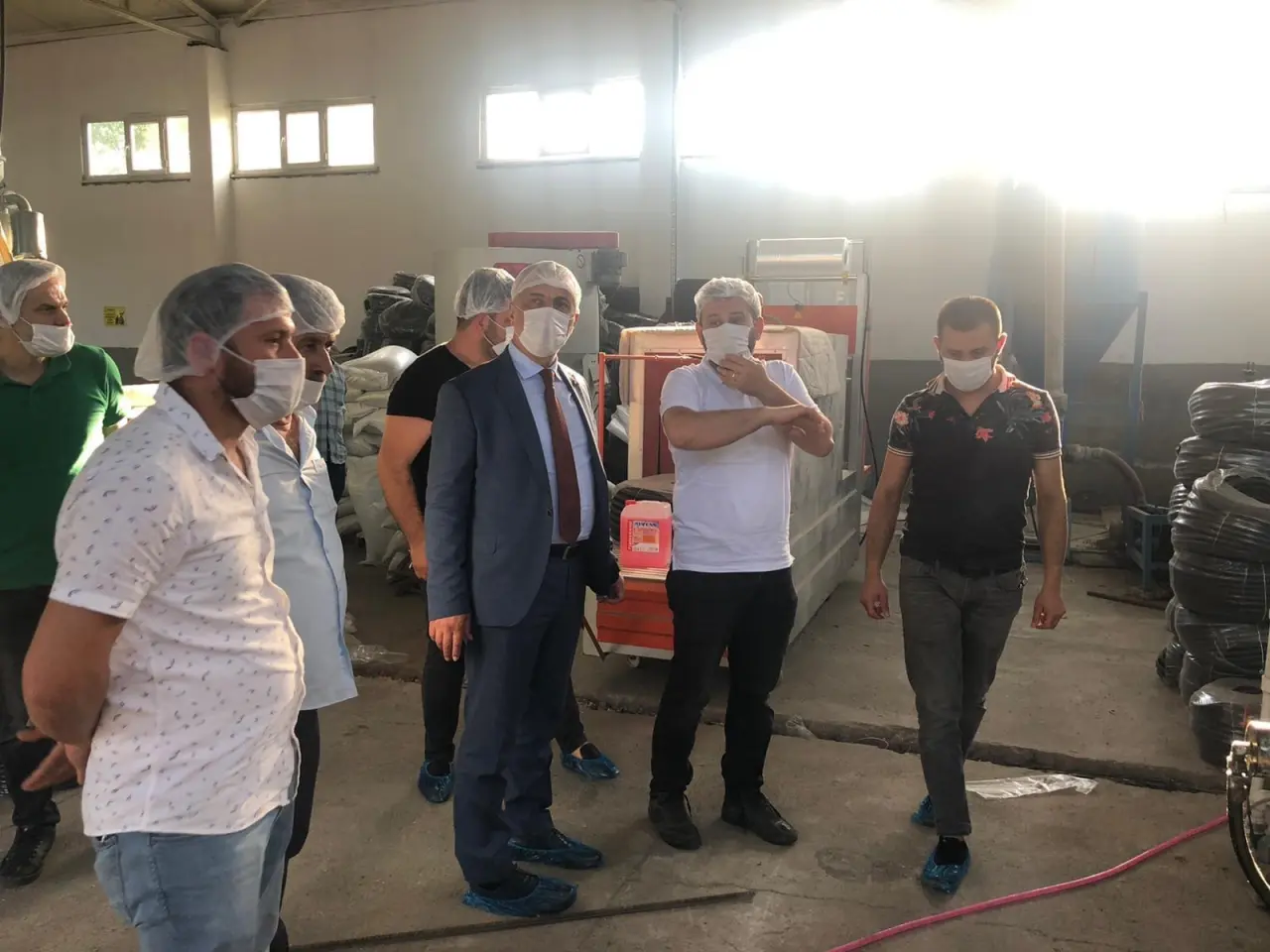 Haber: Başkan Babaoğlu Bordo Maskeyi Gezdi - Galeri-3