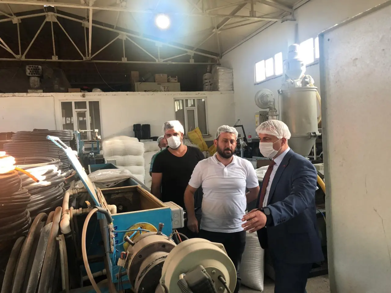 Haber: Başkan Babaoğlu Bordo Maskeyi Gezdi - Galeri-2