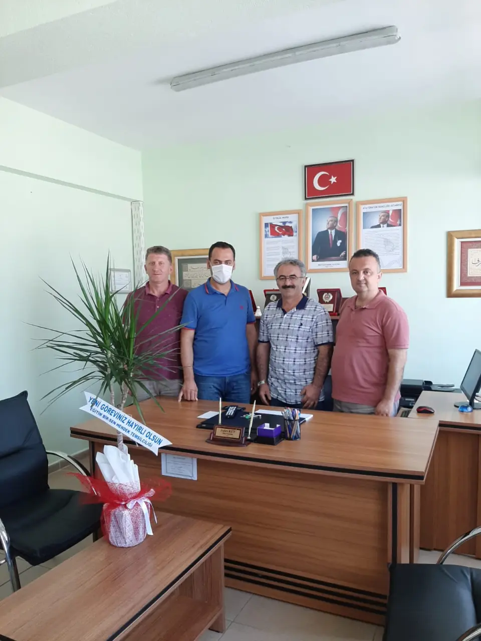 Haber: Eğitim Bir-sen’den Müdürlere Ziyaret - Galeri-3