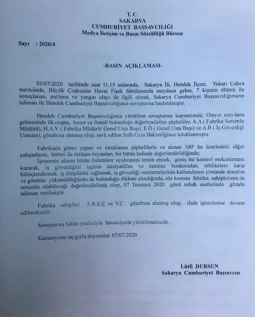 Haber: Başsavcılıktan gözaltı açıklaması! İşte gerekçesi - Galeri-1